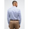 Pánska modrá vzorovaná košeľa ETERNA slim fit (Veľkosť 38 (S))