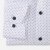Pánska biela košeľa OLYMP modern fit (Veľkosť 40 (M))