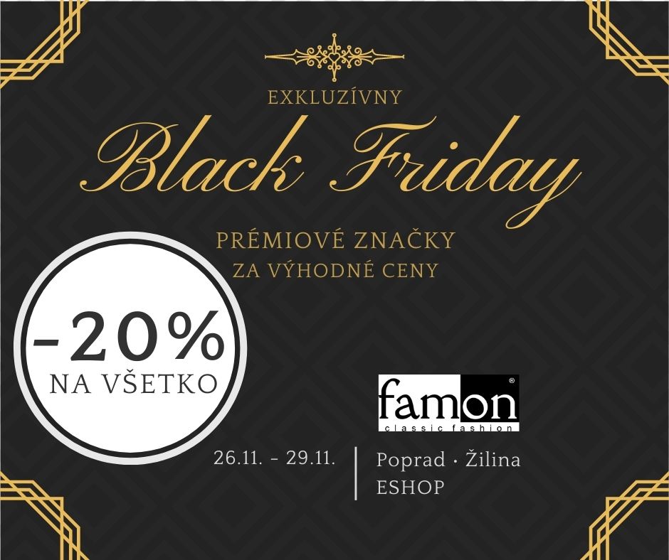 Exkluzívny Black Friday 2020