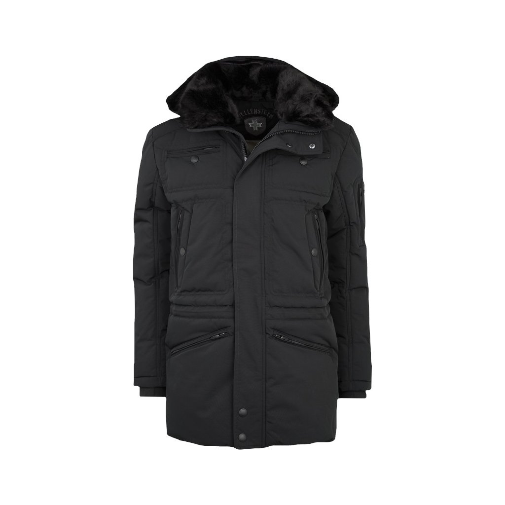 Wellensteyn Snowstorm - kvalitná pánska čierna bunda na zimu
