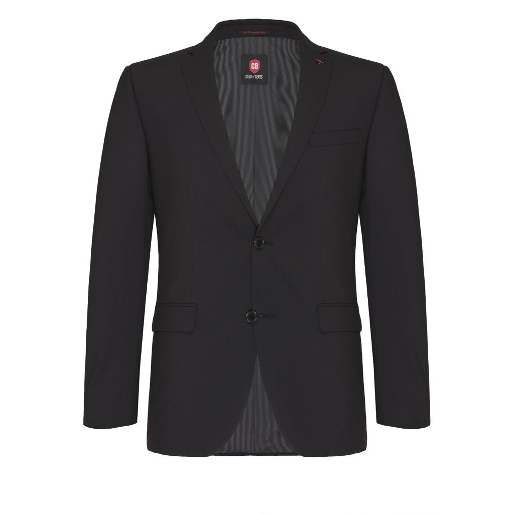 Club of Gents Andy – čierne oblekové pánske sako
