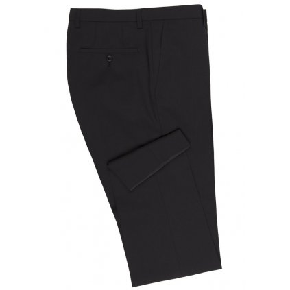 Club of Gents Archie – čierne pánske oblekové nohavice, nadmerná veľkosť