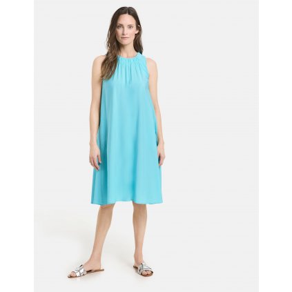 Dámske tyrkysové šaty GERRY WEBER (Veľkosť 34)