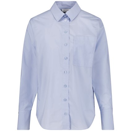 Dámska modrá bavlnená blúzka GERRY WEBER (Veľkosť 34)