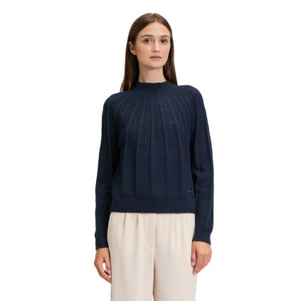 Dámsky modrý pulóver BETTY&CO (Veľkosť 36)