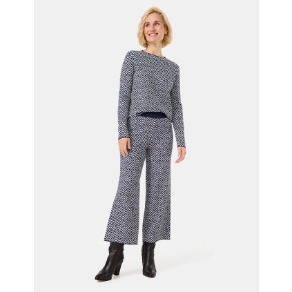 Dámske úpletové nohavice so vzorom GERRY WEBER (Veľkosť 34)