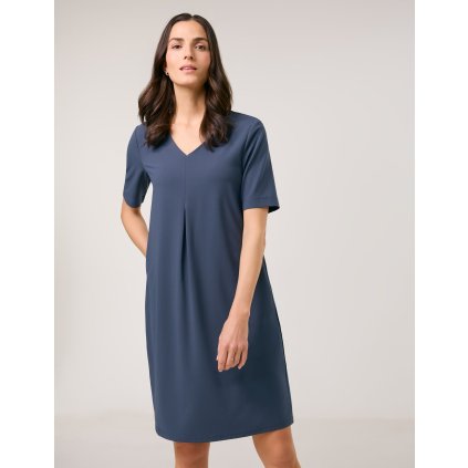 Dámske indigo modré šaty GERRY WEBER (Veľkosť 38)