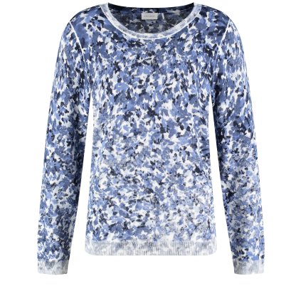 Dámsky modrý pulóver GERRY WEBER (Veľkosť 36)
