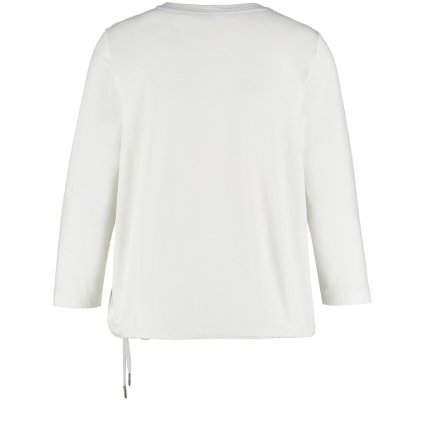 Dámske smotanové tričko s potlačou GERRY WEBER (Veľkosť 36)