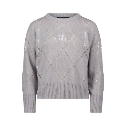 Dámsky sivý pulóver BETTY BARCLAY (Veľkosť 36)