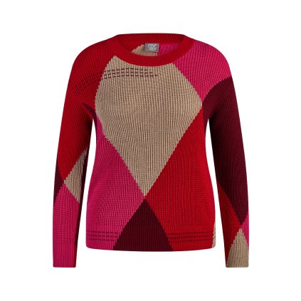 Dámsky viacfarebný pletený pulóver RABE (Veľkosť 36)