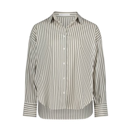 Dámska zelená pásikavá blúzka BETTY&CO (Veľkosť 34)