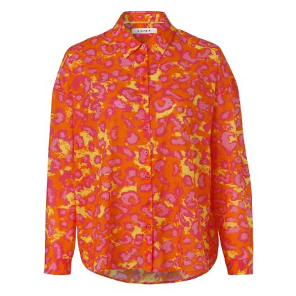 Dámska bavlnená blúzka v neónových farbách EISZEIT (Veľkosť 36)