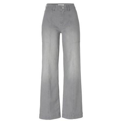 Dámske šedé dlhé široké rifle EISZEIT (Veľkosť 36)