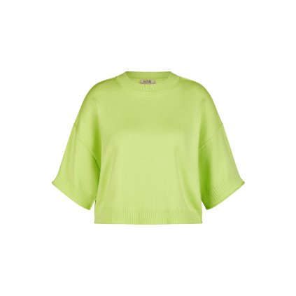 Dámsky limetkový krátky pulóver LeCOMTE (Veľkosť 34)