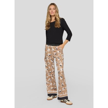 Dámske elastické nohavice so vzorom RABE (Veľkosť 36)