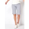Dámske pásikavé bermudy TONI DRESS (Veľkosť 34)