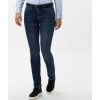 Dámske modré džínsy BRAX skinny (Veľkosť 34)