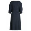 Dámske tmavomodré šaty ROBE LEGERE (Veľkosť 36)