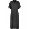 Dámske dlhé čierne šaty TAIFUN