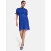 Dámske modré krajkové šaty TAIFUN (Veľkosť 34)