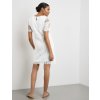Dámske biele krajkové šaty TAIFUN (Veľkosť 34)