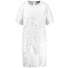 Dámske biele krajkové šaty TAIFUN (Veľkosť 34)