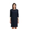 Dámske tmavomodré úpletové šaty BETTY BARCLAY (Veľkosť 36)