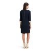 Dámske tmavomodré úpletové šaty BETTY BARCLAY (Veľkosť 36)