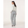 Dámske šedé úpletové nohavice cord GERRY WEBER (Veľkosť 34)