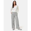 Dámske šedé úpletové nohavice cord GERRY WEBER (Veľkosť 34)