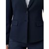 Dámske modré kostýmové elastické sako GERRY WEBER (Veľkosť 36)