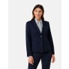 Dámske modré kostýmové elastické sako GERRY WEBER (Veľkosť 36)