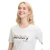 Dámske biele bavlnené tričko s nápisom BETTY BARCLAY (Veľkosť 36)
