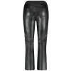 Dámske čierne nohavice z umelej kože GERRY WEBER (Veľkosť 34)