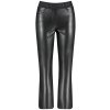 Dámske čierne nohavice z umelej kože GERRY WEBER (Veľkosť 34)