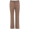 Dámske hnedé nohavice TAIFUN 74cm (Veľkosť 36)
