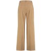 Dámske béžové široké nohavice TAIFUN (Veľkosť 36)