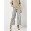 Dámske sivé rozšírené 7/8 nohavice TONI (Veľkosť 36)