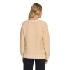 Dámsky pulóver vo farbe camel So COSY (Veľkosť 36)
