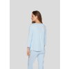 Dámska ľahká modrá blúzka s V-výstrihom RABE (Veľkosť 38)