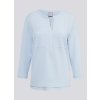Dámska ľahká modrá blúzka s V-výstrihom RABE (Veľkosť 38)