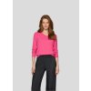 Dámsky cyklamenový pulóver s V - výstrihom RABE (Veľkosť 42)