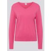 Dámsky cyklamenový pulóver s V - výstrihom RABE (Veľkosť 42)