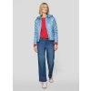 Dámska modrá krátka prechodná prešívaná bunda RABE (Veľkosť 36)