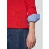 Dámsky červený pletený pulóver s bavlnou RABE (Veľkosť 36)