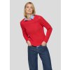 Dámsky červený pletený pulóver s bavlnou RABE (Veľkosť 36)