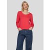 Dámsky červený pulóver s V výstrihom RABE