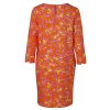 Dámske úpletové šaty v neónových farbách EISZEIT (Veľkosť 36)