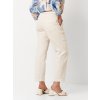 Dámske béžové 7/8 nohavice TONI (Veľkosť 36)